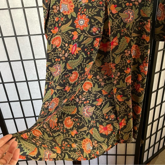 Vintage J Peterman Silk Open Front Tunic size 6 - Picture 3 of 5